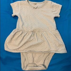 2/$25 bundle! Quincy mae skirted onesie